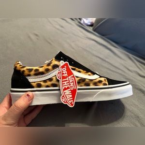 Brand new in the box “Old Skool” Leopard Vans